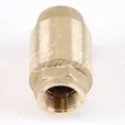 Обратный клапан, одинарный , бронза, 2x G1/2'' мама